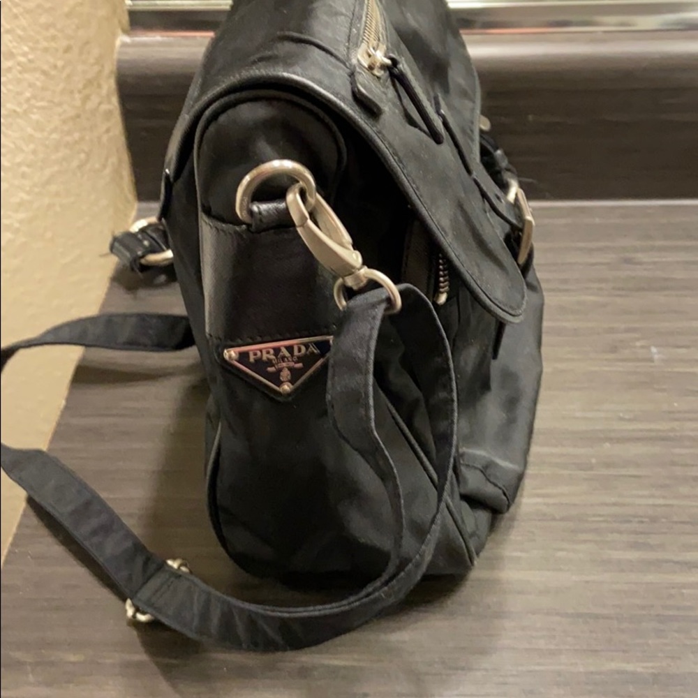 Black Prada handbag